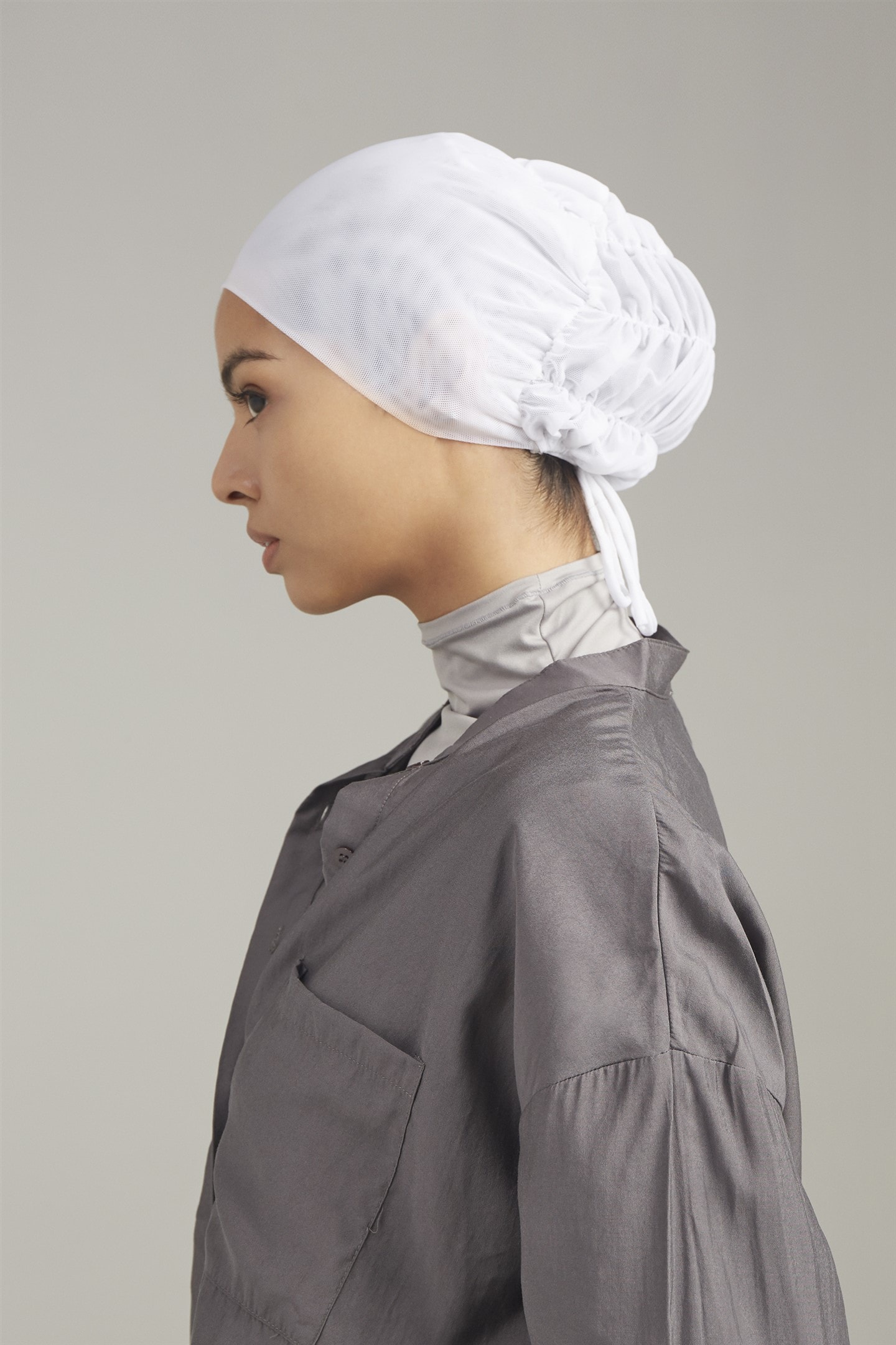 AMMAN INNER SCARF - IVORY 01