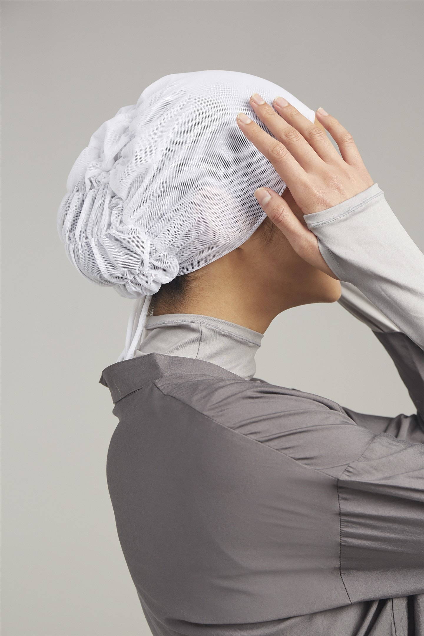 AMMAN INNER SCARF - IVORY 02