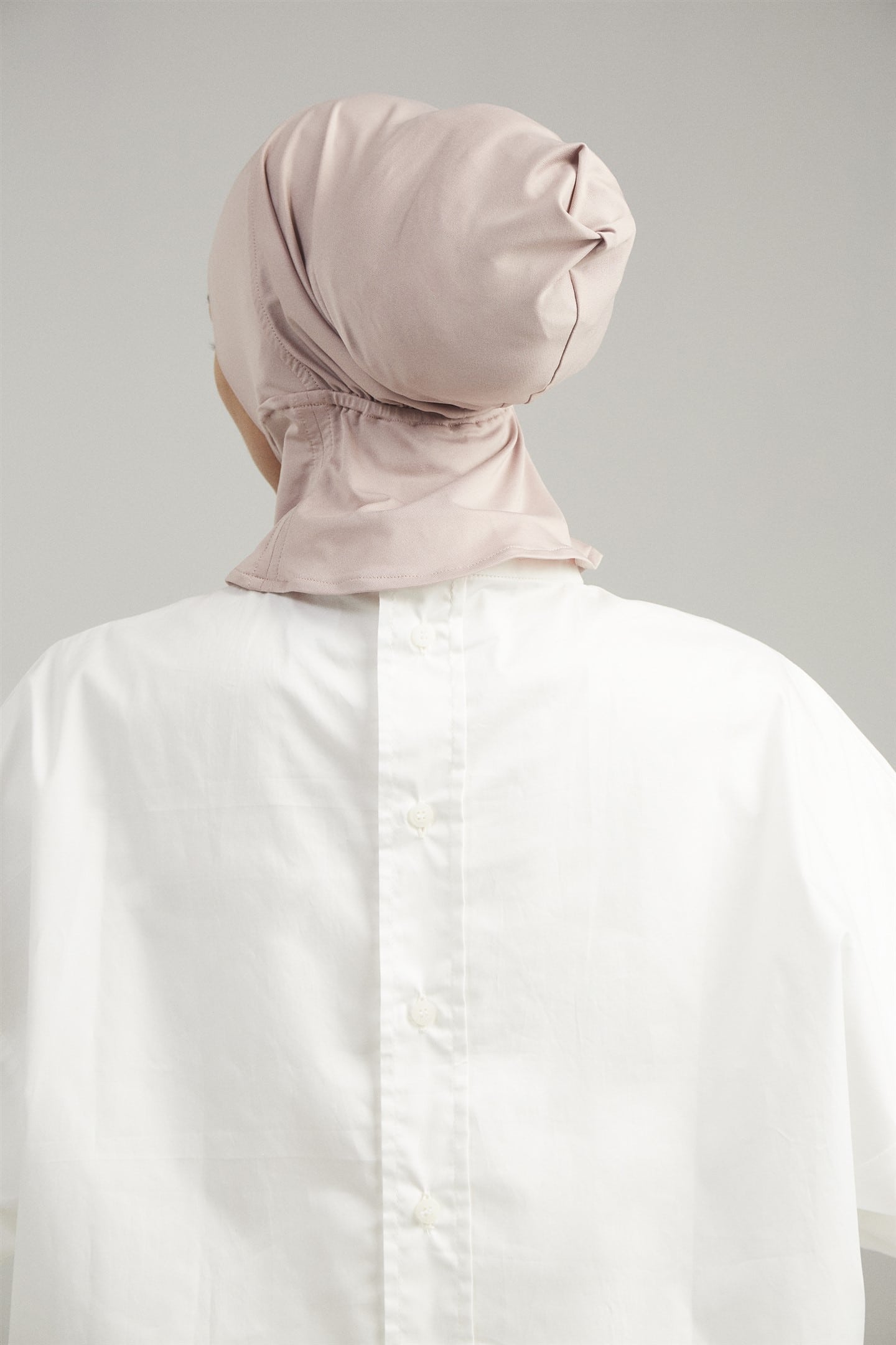 ASWAN ESSENTIAL NECK-LENGTH UNDERSCARF - PINK MELODY 02