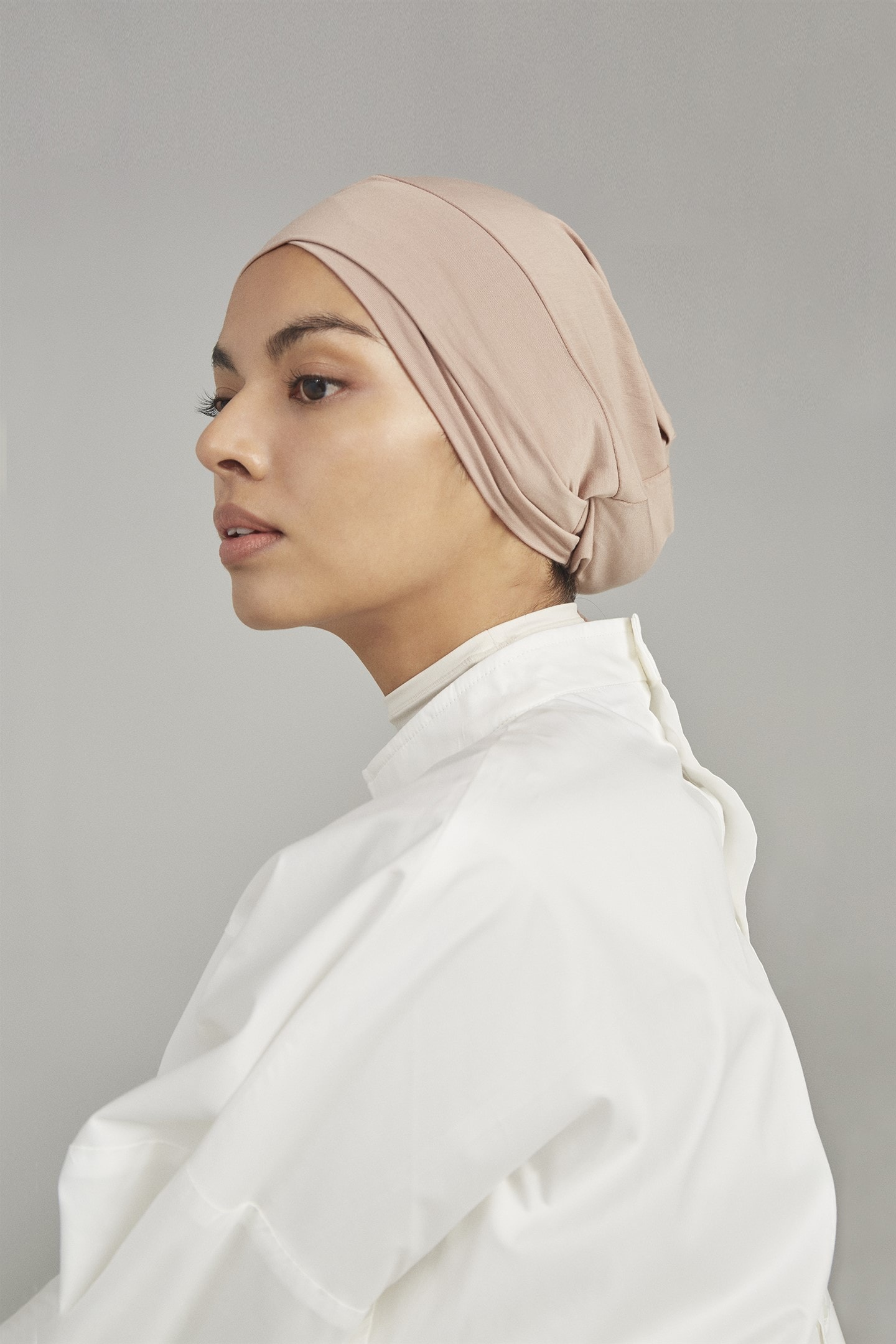 BASIRA CRISS-CROSS HALF UNDERSCARF - ETUDE 01