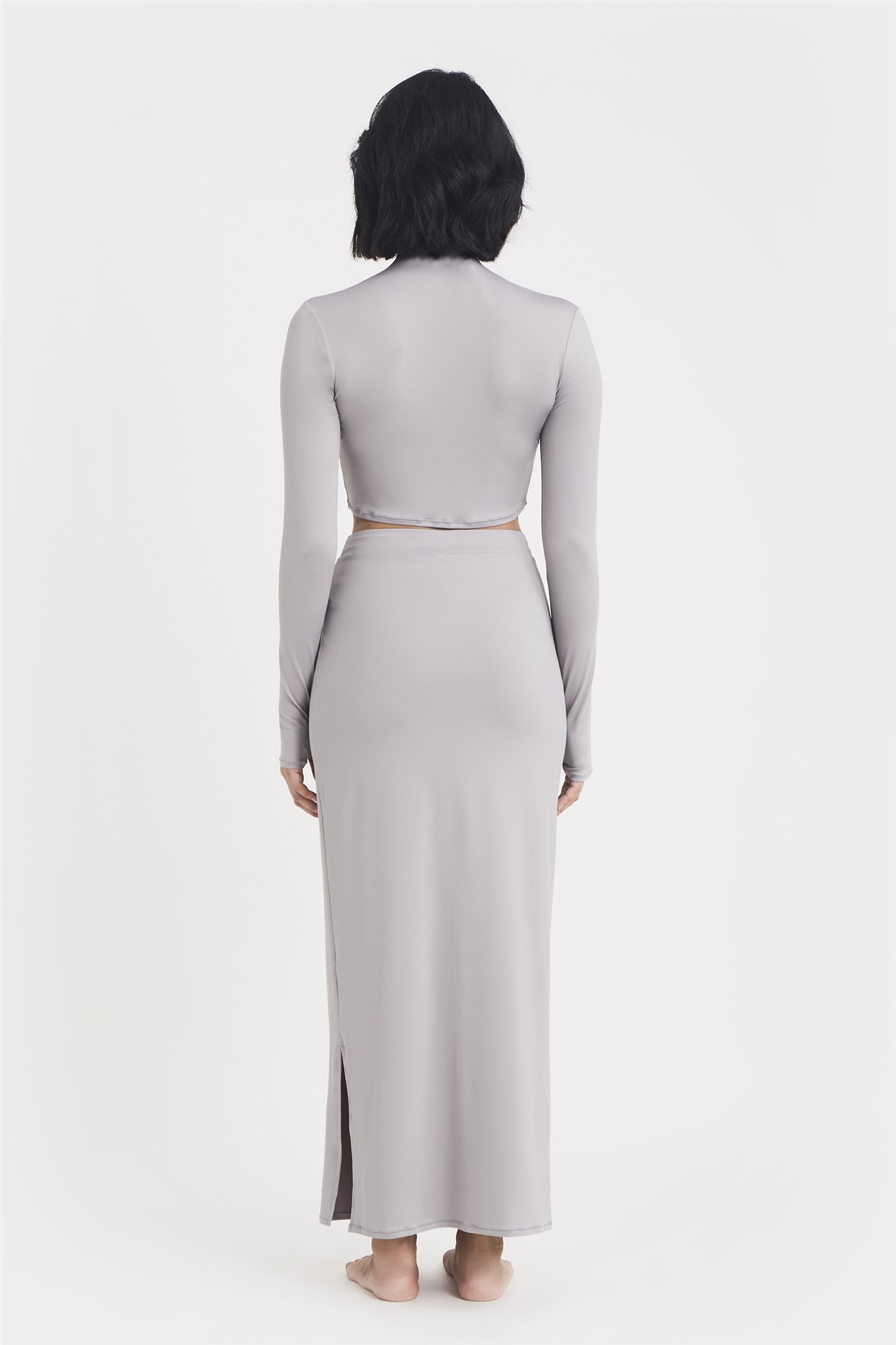 MADEIRA ESSENTIAL PENCIL SKIRT - HAZE 02