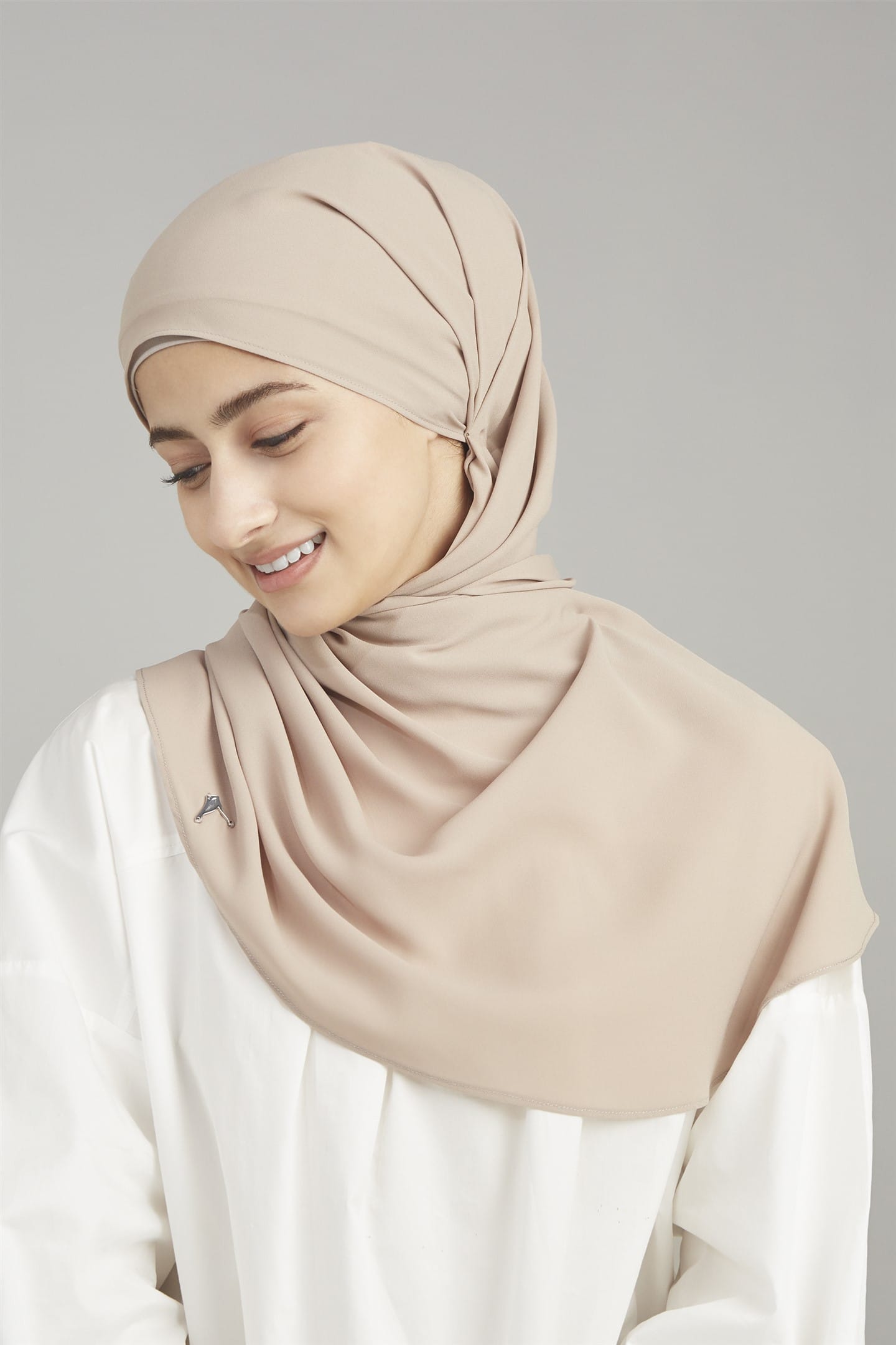 PETRA BASIC SHAWL - PARFAIT 1