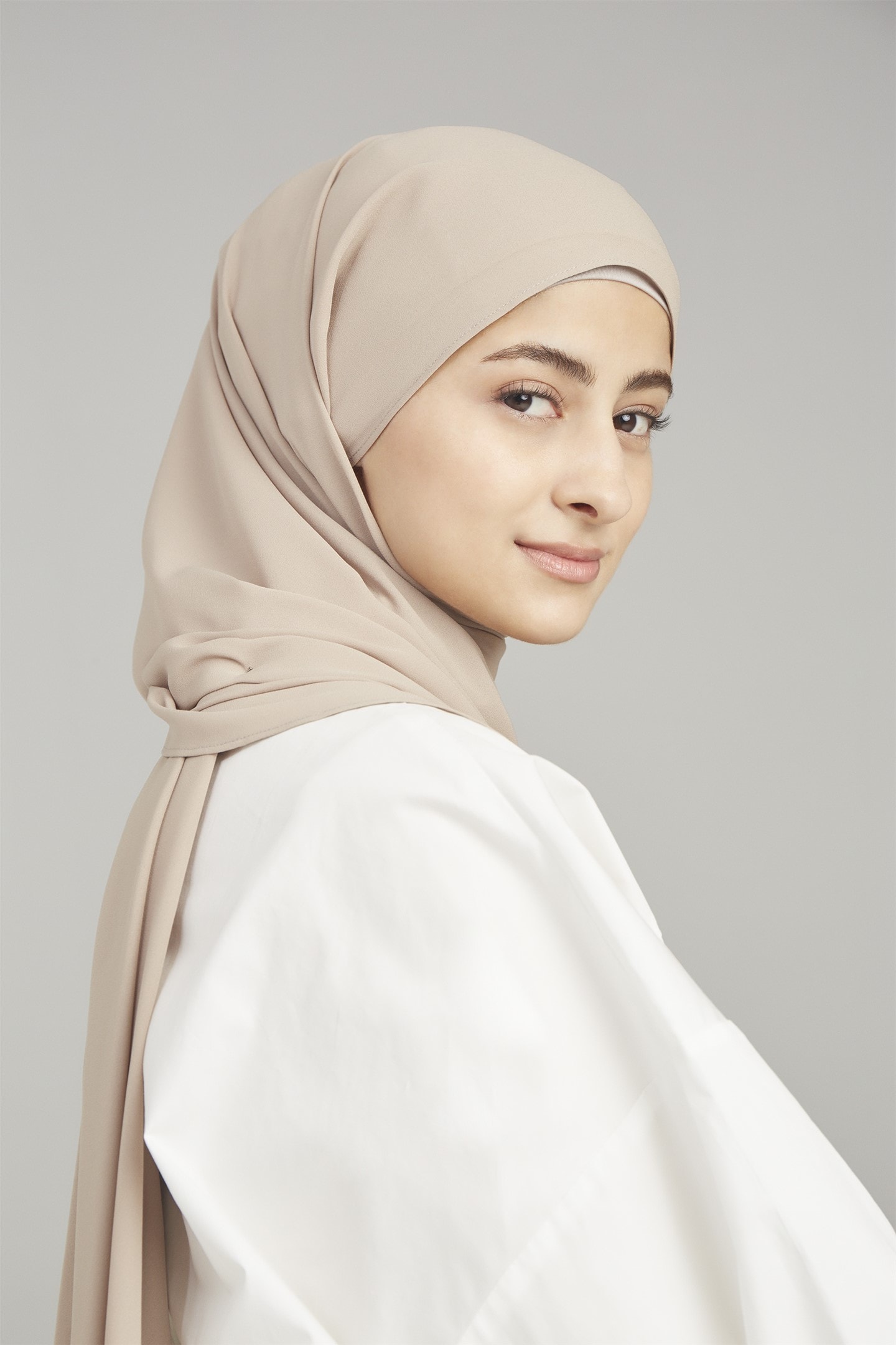 PETRA BASIC SHAWL - PARFAIT 2